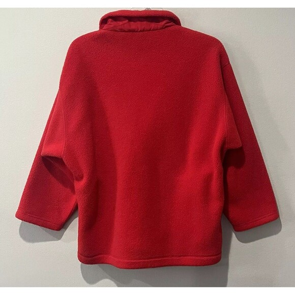 Vintage Patagonia Jacket Women’s Medium Synchilla‎ Jacket II Red Zip Fleece USA - Picture 2 of 10